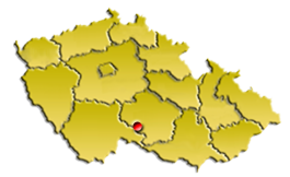 Mapa obce Kaliště