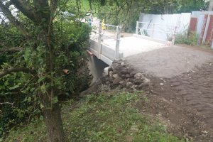 Opravený most v Býkovci 3.9.2021